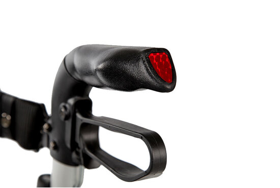 Wheelzahead Rode reflectorstickers voor het handvat van uw Wheelzahead rollator (2 stuks)