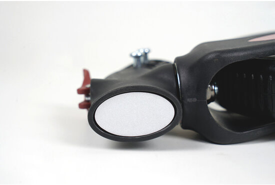 Wheelzahead Witte reflectors voor de voorkant van de voorvork van uw Wheelzahead TRACK 3.0 rollator (2 stuks)