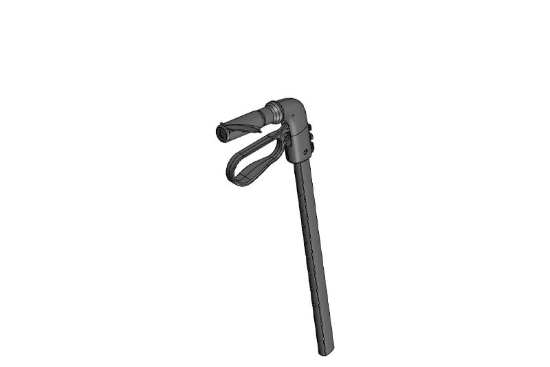 Topro Duwstang compleet met anatomisch handvat Olympos afbeelding