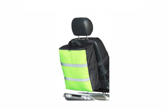 Zorgmiddelenaanhuis Fluorescerende boodschappentas voor uw scootmobiel