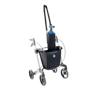 Mand voor zuurstoffleshouder Gemino rollator