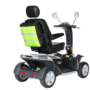 Rugleuningtas voor uw scootmobiel met veiligheidsreflectie
