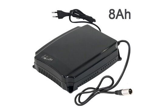 C-Go Impulse S8 (24V-8AH) Acculader van Victron Energy voor uw scootmobiel