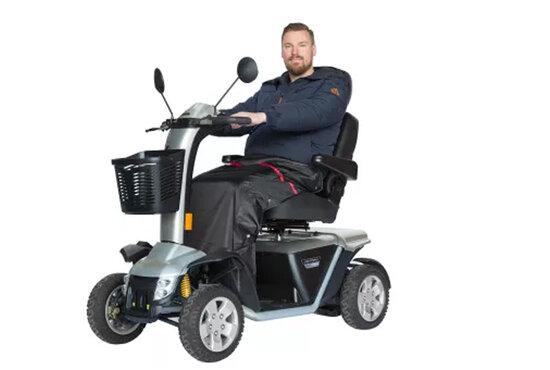 Zorgmiddelenaanhuis Scootmobiel schootdeken met uitneembare voering