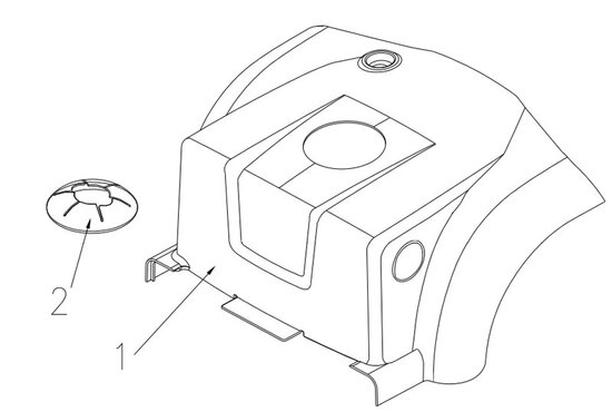 Vermeiren Accukap Ceres 4 deluxe / ceres 3 deluxe Champagne