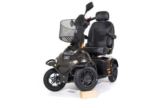 Minicrosser MiniCrosser X2 scootmobiel 4 Wiel - Metallic Black