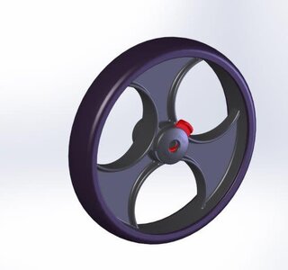 Gripwiel voor Topro troja 2G vanaf 2015 - voorwiel