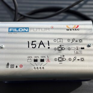 Acculader 15AH - IEB G24/15 B65-FP Filon Futur S 24V AGM/Gel - Tweedehands