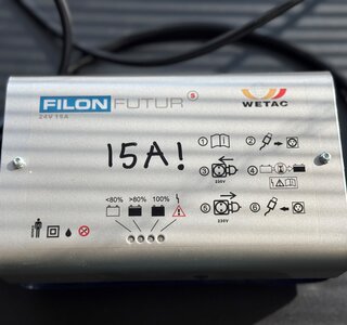Acculader 15AH - IEB G24/15 B65-FP Filon Futur S 24V AGM/Gel - Tweedehands