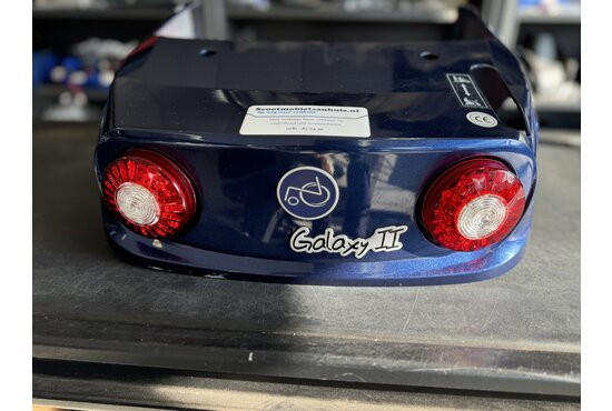 Excel Achterkap compleet, Lightning Blue Galaxy II - Tweedehands