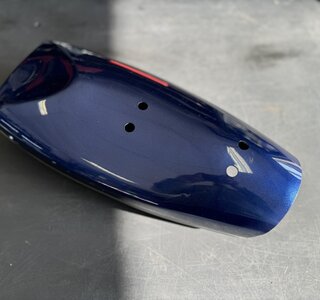 Stuurkolom cover lightning blue voor + achterkant Galaxy II - Tweedehands