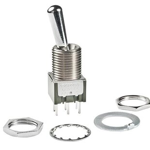 Schakelaar t.b.v. aansluitkabel 6 polig (wordt geleverd excl.schakelaarkap)