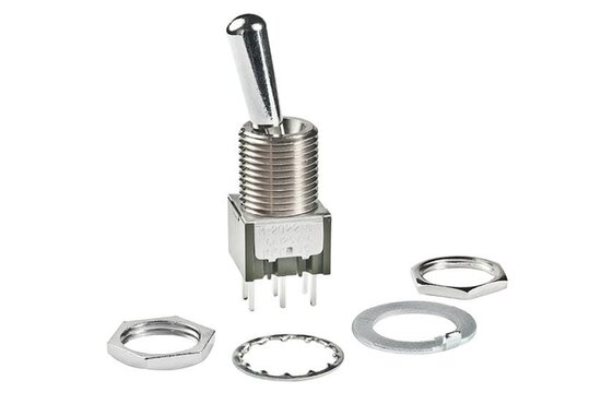 Silema Schakelaar t.b.v. aansluitkabel 6 polig (wordt geleverd excl.schakelaarkap)