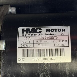 Motor + differentieel Travelux Infineon - Tweedehands