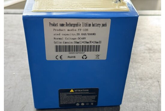 Briski Briski 48V 20 Ah li-ion accu pakket