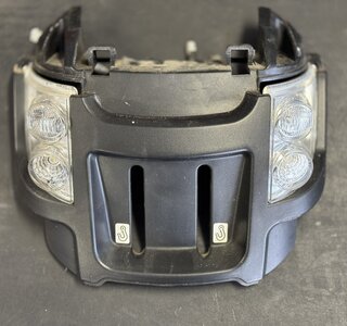 Voorbumper + verlichting Pride Victory xl 140 / xl140s - Tweedehands