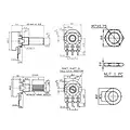 Alpha Alpha RV16AF-20-15K-B50K Draai potmeter / snelheidspotmeter