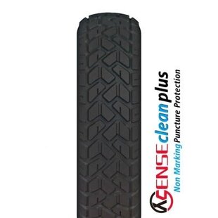 Scootmobiel buitenband 13 x 4.00 - 8 (2.50/3.70-8 (330X85)) Zwart - Pride victory xl140