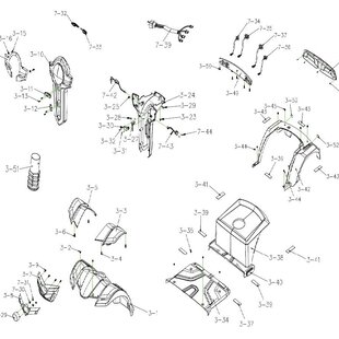Voetplateau / Bodemplaat / Treeplank Mercurius 4D (3-34)