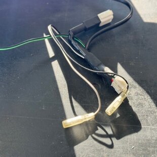 Quingo Plus voetenplaat / voorkap compleet - Tweedehands