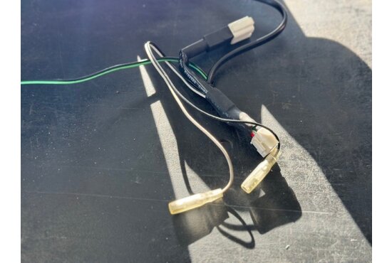 Quingo Plus Quingo Plus voetenplaat / voorkap compleet - Tweedehands