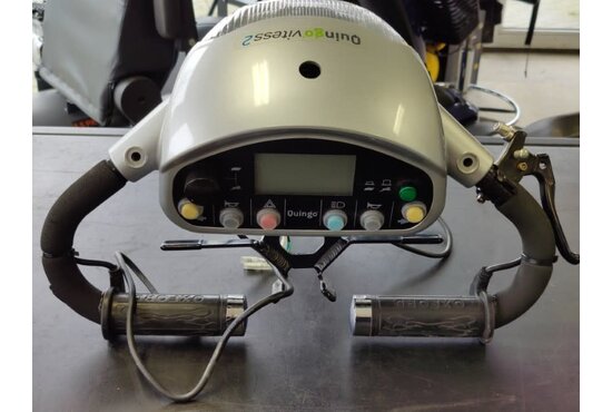 Quingo vitess 2 Quingo Vitess  2 stuur + verwarmde handvatten en digitaal dashboard compleet - Tweedehands