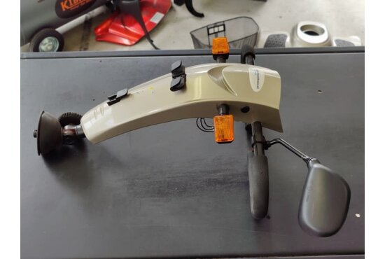 Vermeiren Stuurkolom + voorkap, knipperlicht en spiegel vermeiren ceres 4 - Tweedehands