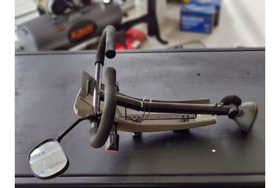 Vermeiren Stuurkolom + voorkap, knipperlicht en spiegel vermeiren ceres 4 - Tweedehands