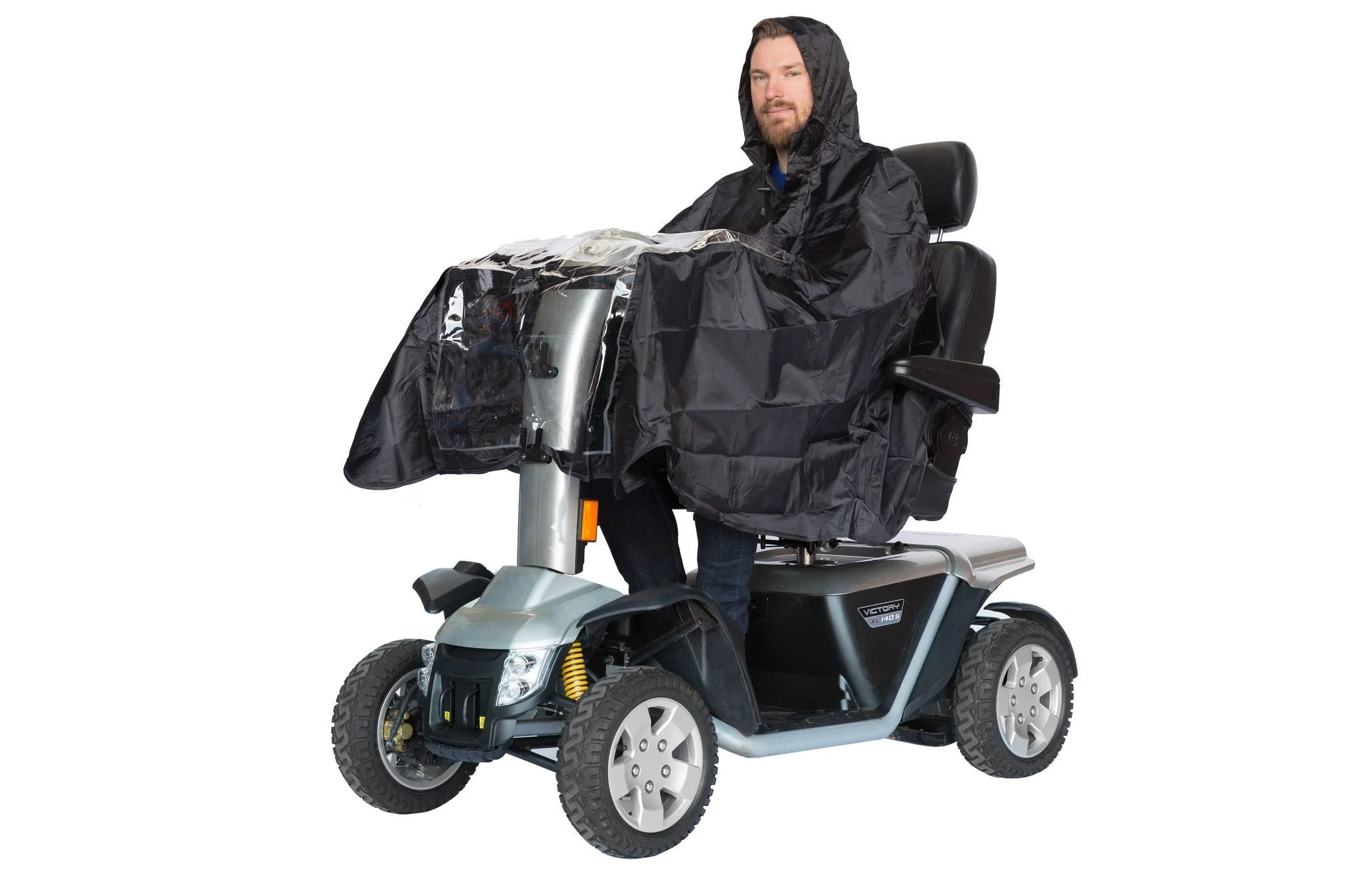 Scootmobiel en slecht weer: zo blijft u droog en veilig onderweg
