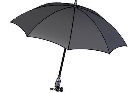 Topro Paraplu zonder multifunctionele houder, Rood Topro rollator