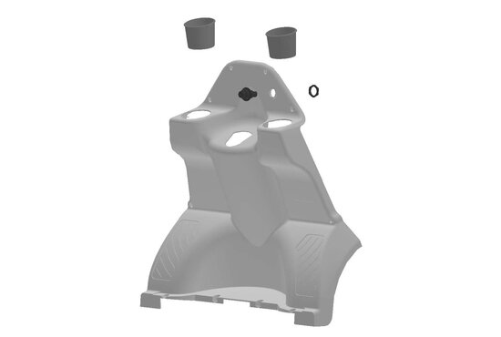 Afikim Afikim complete binnenkap kleur zwart - Breeze S4 PLUS