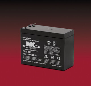 10AH AGM accu voor uw scootmobiel