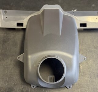 Afdekking rondom stuurkolom  / Stuurkolom kap Galaxy II