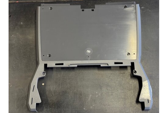 Excel Voetenplaat / treeplank / bodemplaat grijs Galaxy citiflyer grijs (Bodemplaat)