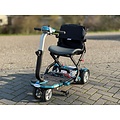 Mango Scootmobiel Brio Bobby Blue Deluxe Luchtbanden (opvouwbaar) - Tweedehands