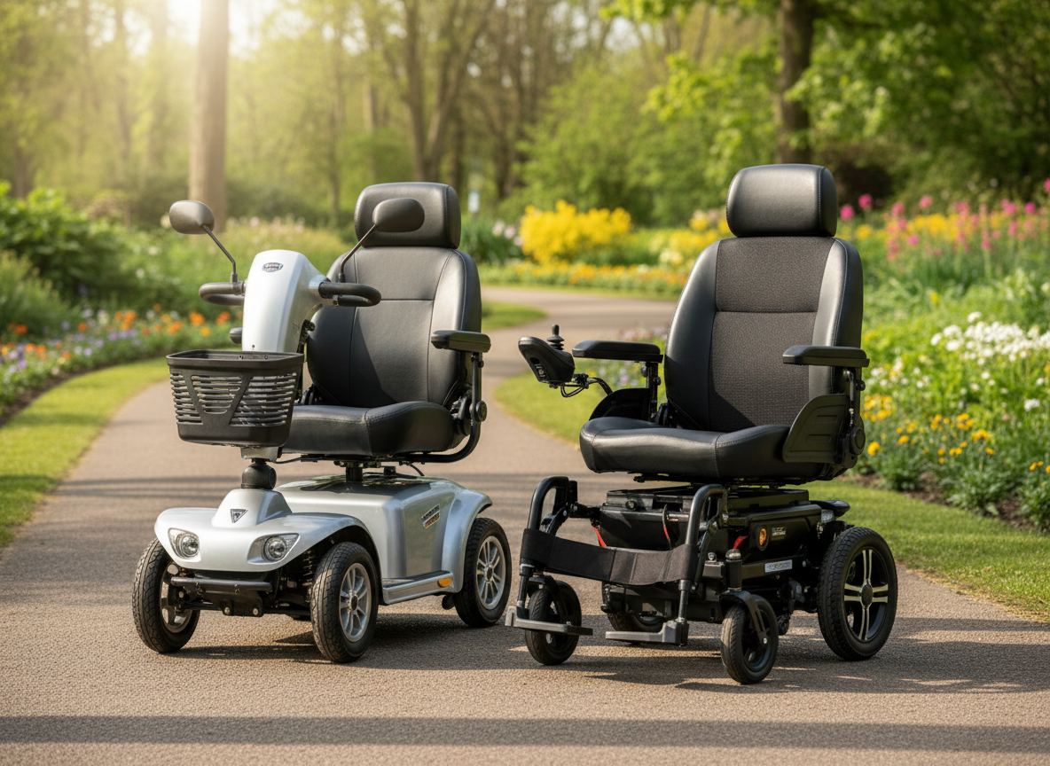 Elektrische rolstoel of scootmobiel wat past beter bij jouw situatie