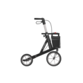 Rehasense Explorer outdoor rollator XL tm 200KG inclusief rugsteun