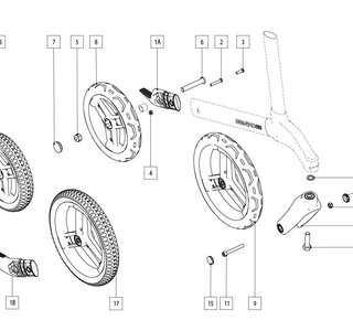Afdekkap t.b.v. zwenkwiel, Gemino 60 (Nr 15 afbeelding)