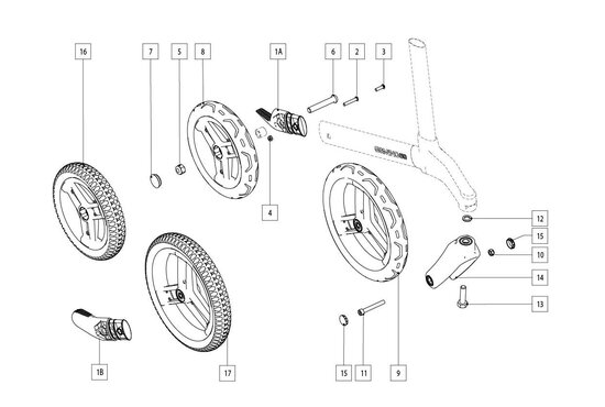 Gemino Afdekkap t.b.v. zwenkwiel, Gemino 60 (Nr 15 afbeelding)