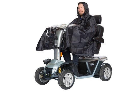 Zorgmiddelenaanhuis Scootmobiel Regenponcho Universeel