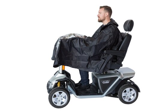Zorgmiddelenaanhuis Scootmobiel Regenponcho Universeel