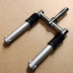 Galaxy II; Voorvork compl. Excl.voorwiel - Tweedehands