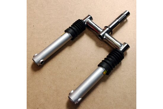 Excel Galaxy II Galaxy II; Voorvork compl. Excl.voorwiel - Tweedehands