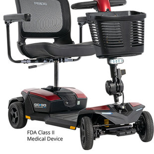 Pride Go Go Endurance AL + 4 wiel Lithium