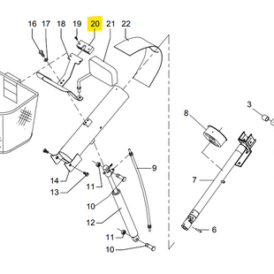 Mandhouder kunststof Trophy 6 - Tweedehands