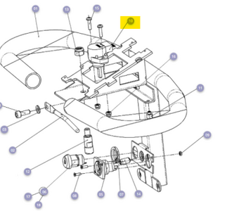 Potmeter inclusief kabel Mezzo 3 - Tweedehands