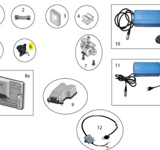 Sterling elite II plus / Elite2: Oplaad punt - Tweedehands