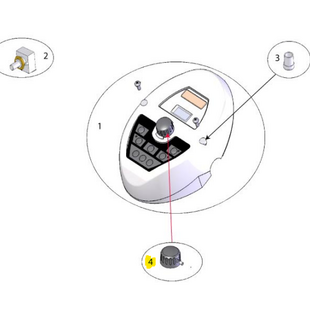 Elite2 XS / RS speed knob - Tweedehands