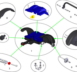 Sterling elite II plus / Elite2: Bekapping tbv tranxaxle - Tweedehands