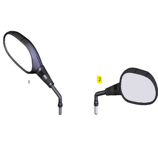 Sterling elite II plus / Elite2: Spiegel Rechts - Tweedehands